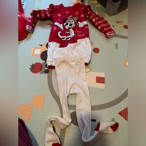 Primark Disney 2 piece Christmas set size 18-24M